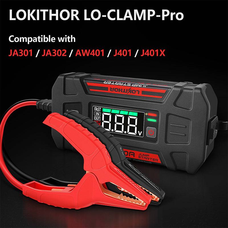 LOKITHOR Jumper Cable Clamp to EC8 Connector for Jump Starters JA301PRO, J402PRO, J2250PRO