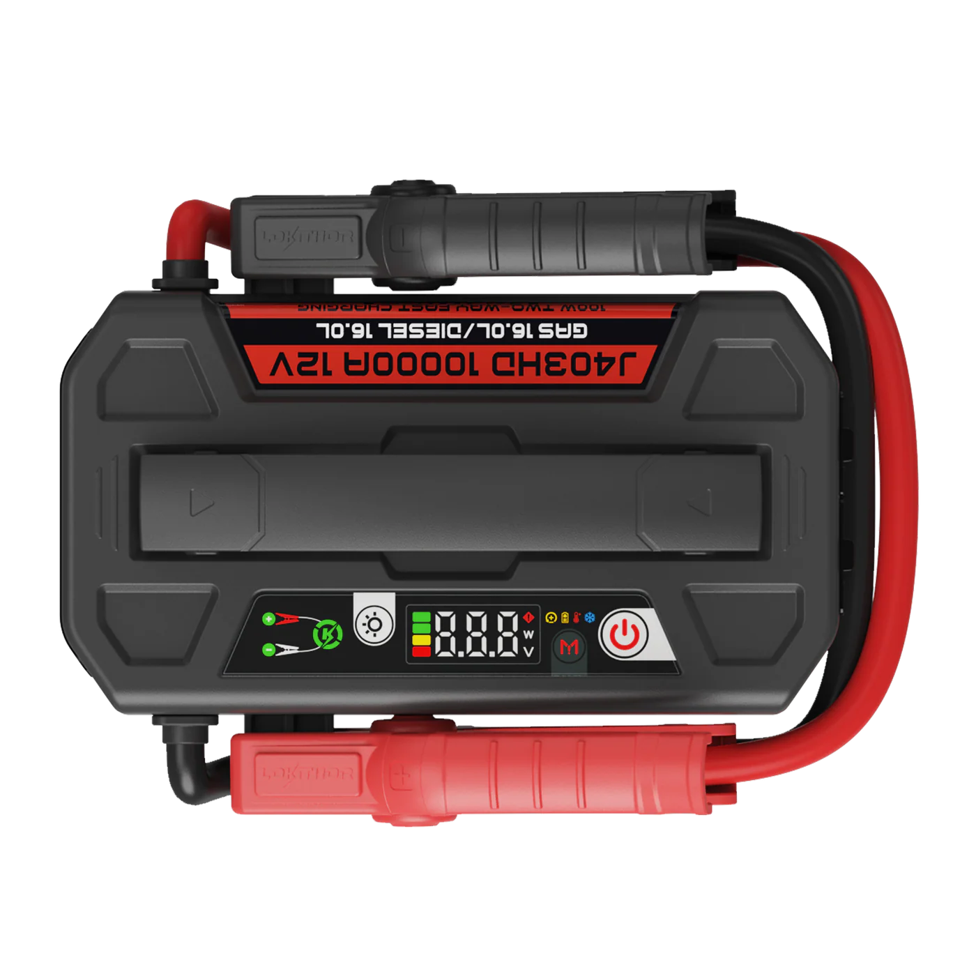 LOKITHOR Guardian 3-in-1 Workshop Multifunction Rescue Jump Starter Pack 10000A @ 12v + 400lm LED Torch + USB & DC Power Bank
